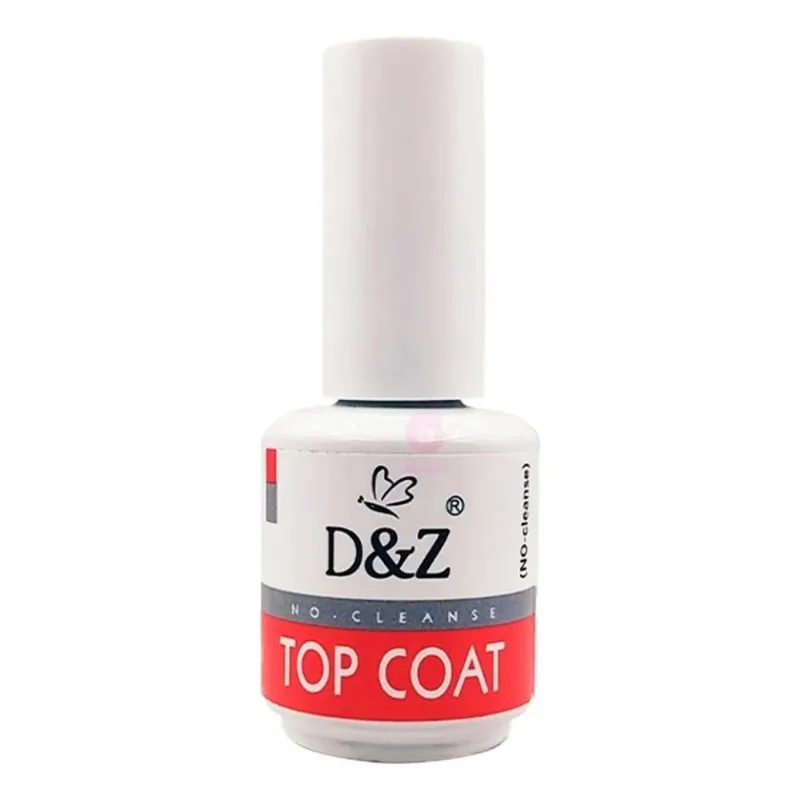 10x Selante Top Coat D&amp;z Porcelana Acrigel Topcoat Alongame