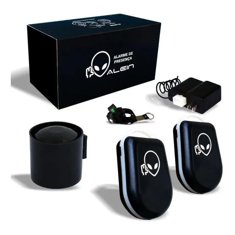 Melhor Alarme Para Moto - 2 Sensor De Aproximação + Sirene