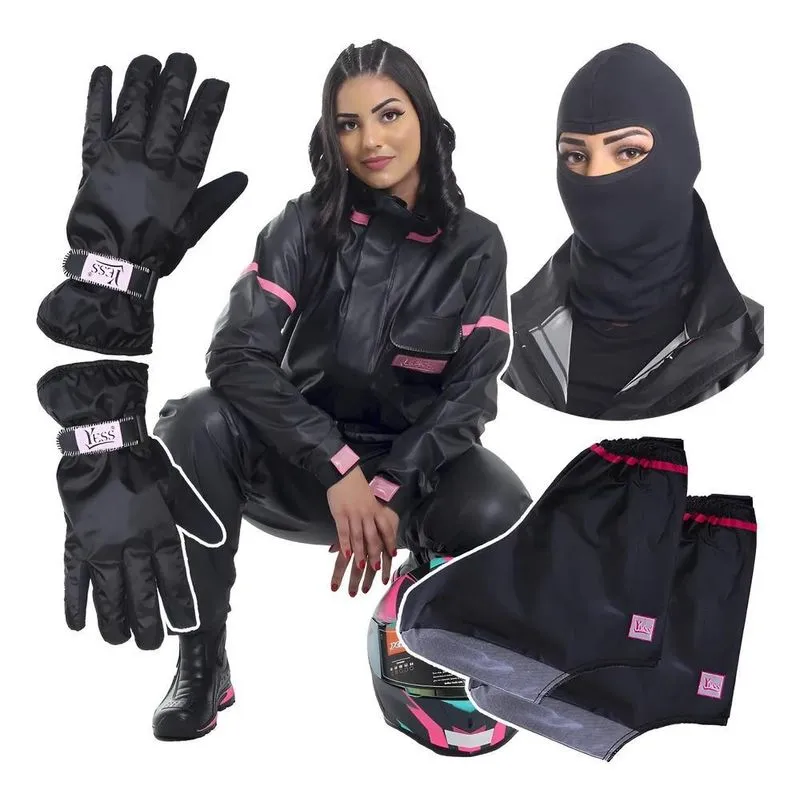 Luva Impermeável, Roupa Motoqueira Feminina, Luva P Luva P E
