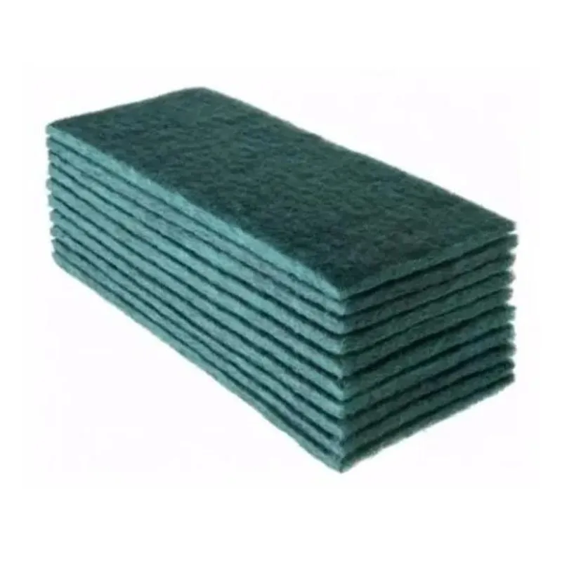 3x Kit 10 Buchas De Fibra Verde Uso Geral Para Limpeza Pesad