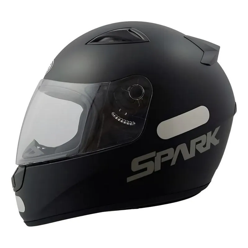 Capacete Moto Fechado Ebf New Spark Esportivo Com Preto Fos