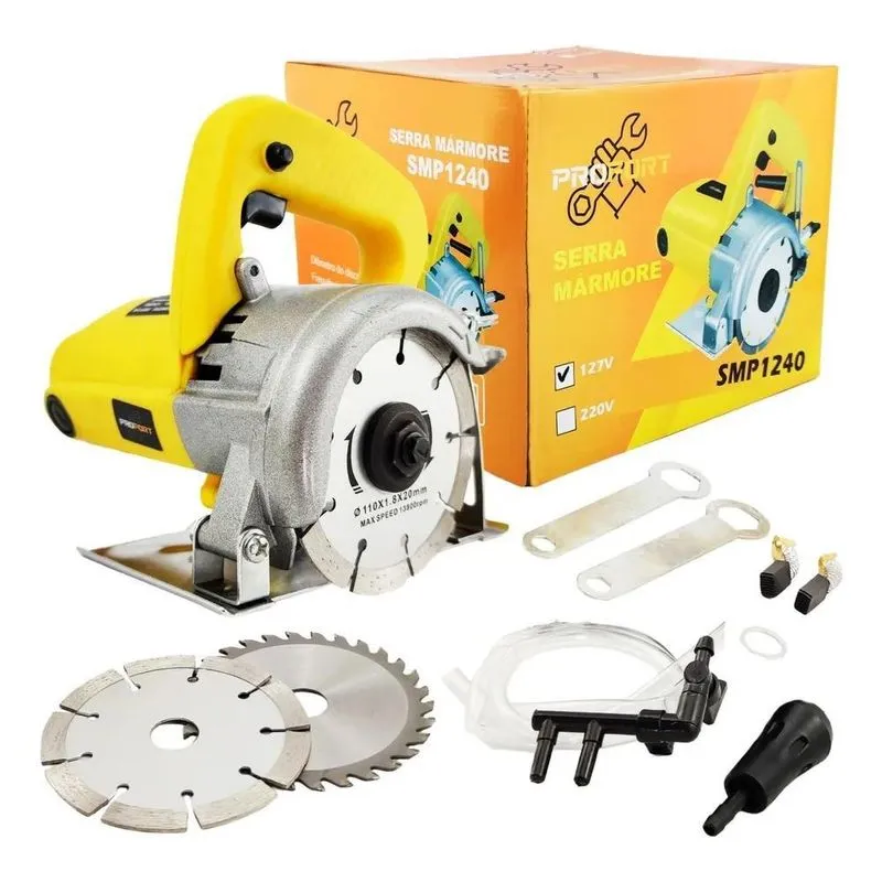 2x Kit Serra Mármore Profissional Profort Tipo Makita Bosch