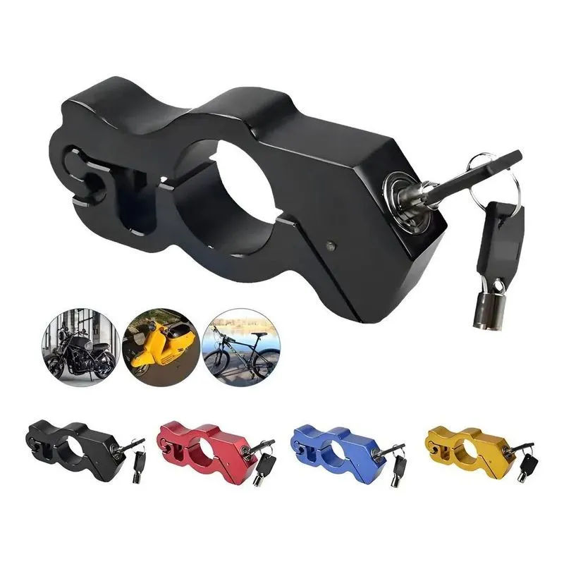 Tranca Para Moto Antifurto Manete Freio Moto Reforç Pret