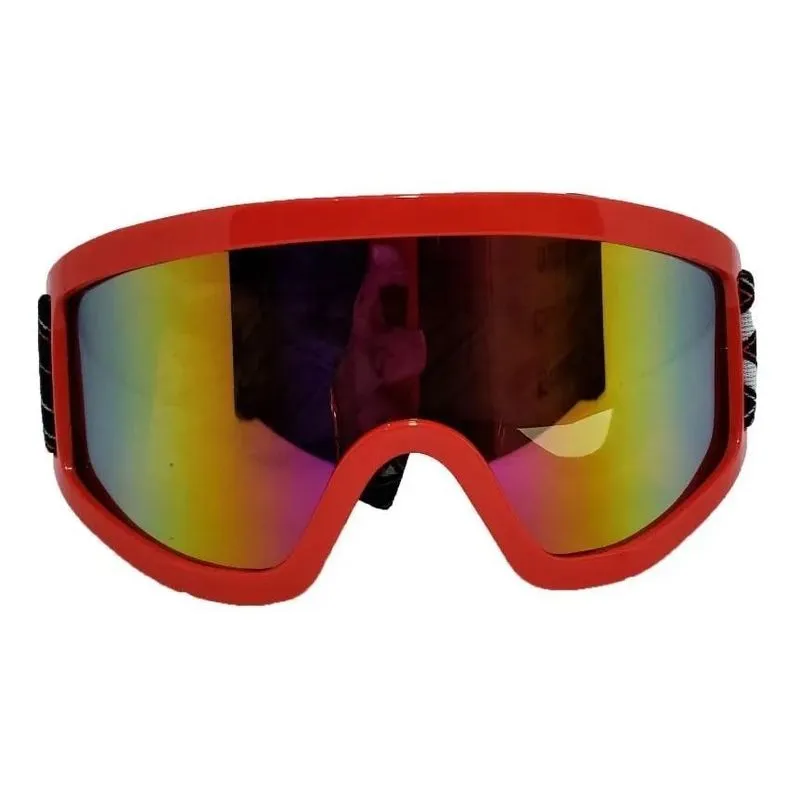 Oculos Motocross Trilha Enduro Espelhado Mattos Racin Vermel