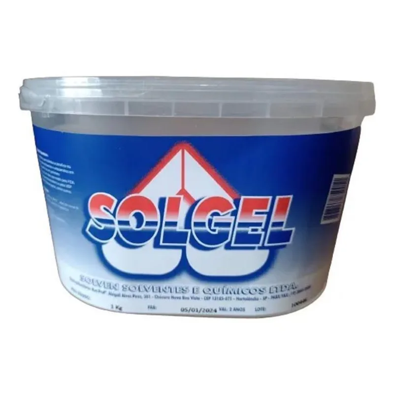 1 Kg Parafina Gel Cristal Fabricar Vela Decorativa Solgel