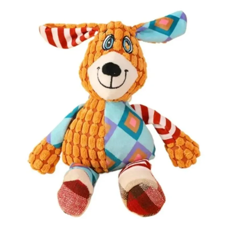 10x Brinquedo Bichinhos De Pelúcia Mordedor Apito Pet Cães