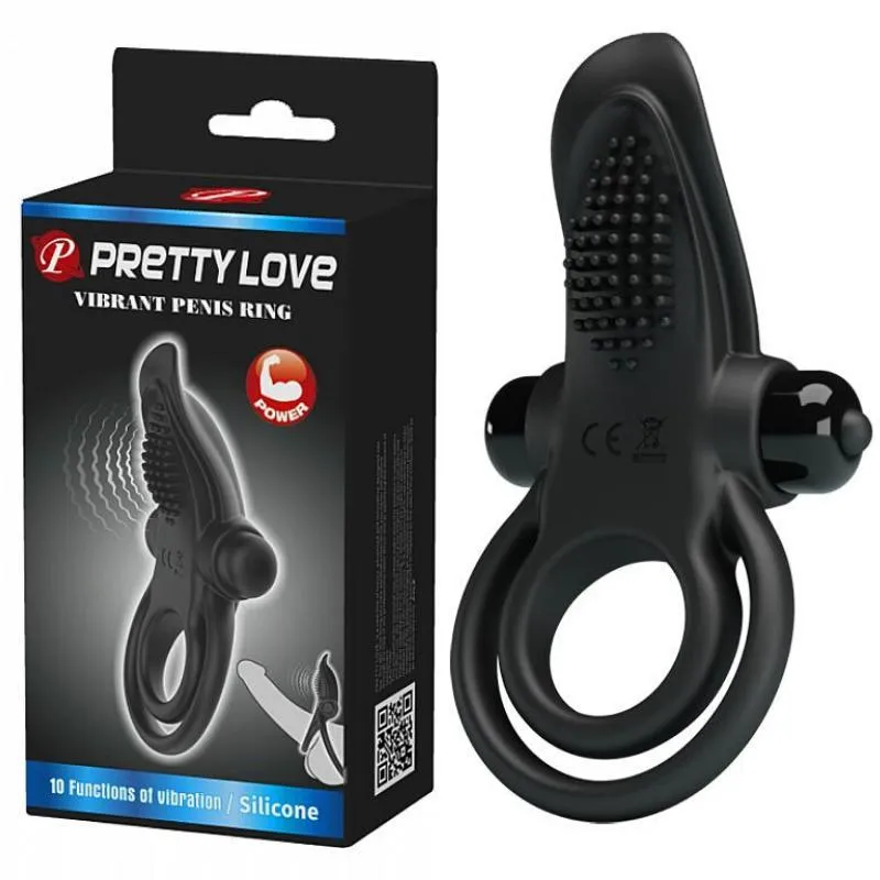 Anel Peniano Massageador Vibrant Pênis Ring - Pretty Love