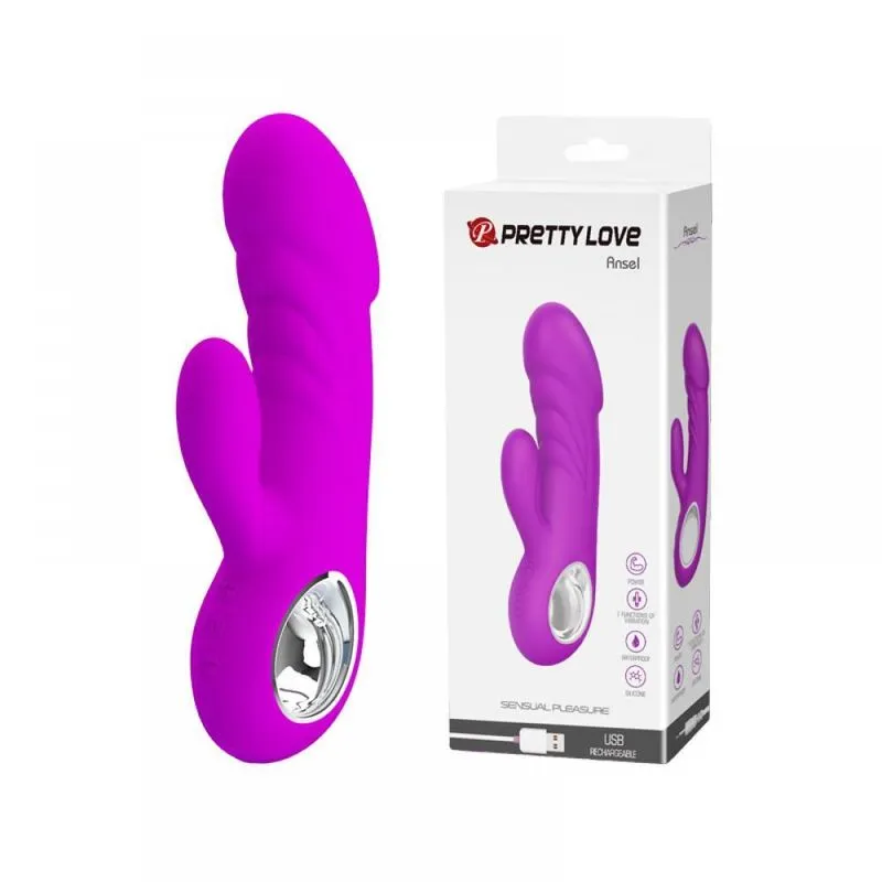 Vibrador Ponto G Com Relevos - Pretty Love Carina - Sexshop