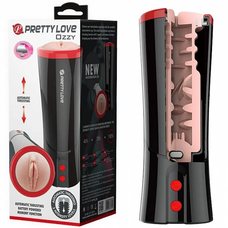 Masturbador Masculino Ozzy Vagina Lanterna - Pretty Love