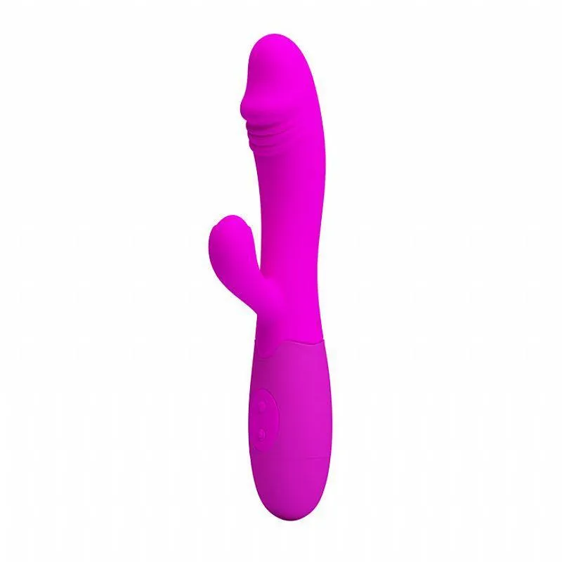 Vibrador Ponto G Com Plug Lateral - Pretty Love - Sex Shop