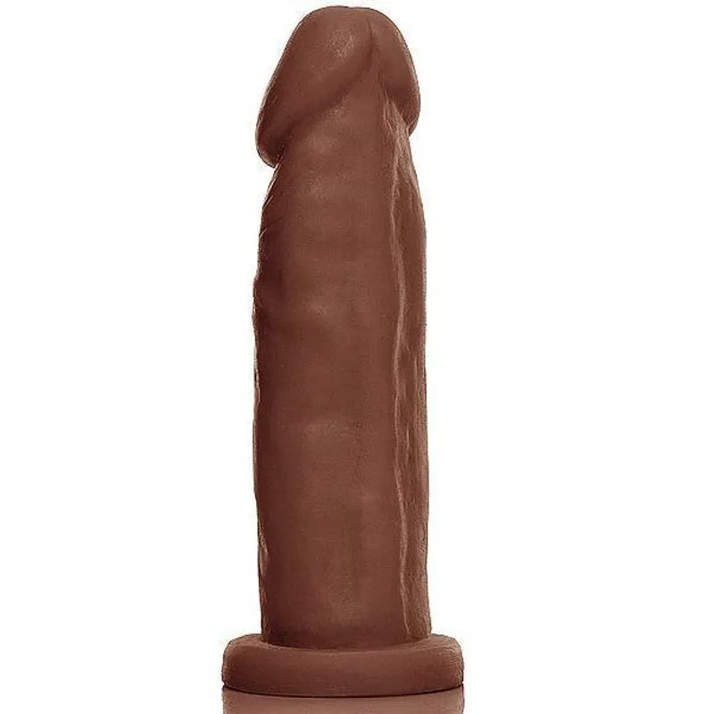 Pênis Realístico Grosso E Grande Marrom - Sex Shop