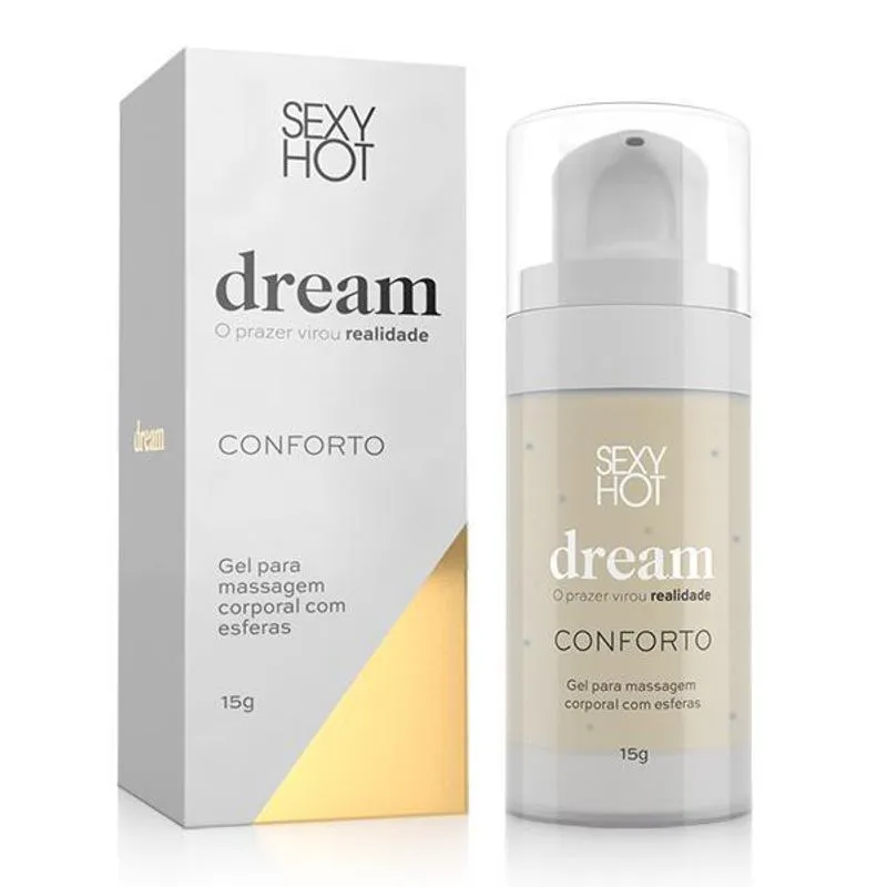 Gel Para Massagem Anal Dream Com Microcápsulas - Sexy Hot