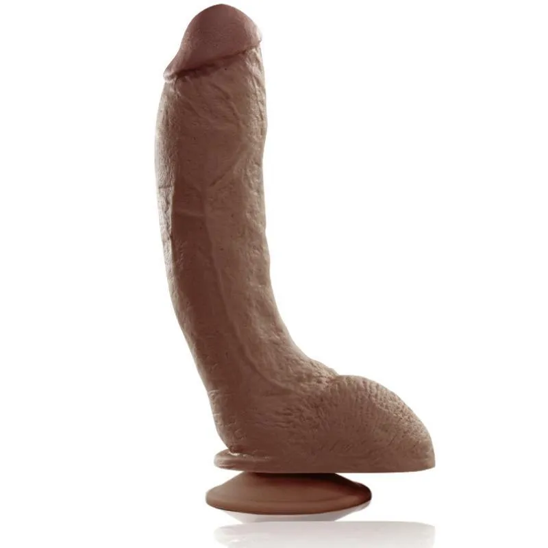 Pênis Real Peter Rambo Marrom - 5x23 Cm - Sex Shop