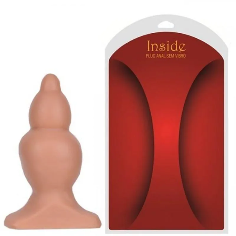 Plug Anal De Penetração Gradual - Sex Shop