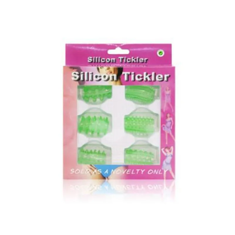 Kit Com 6 Anéis Penianos Fosforecente - Sexshop