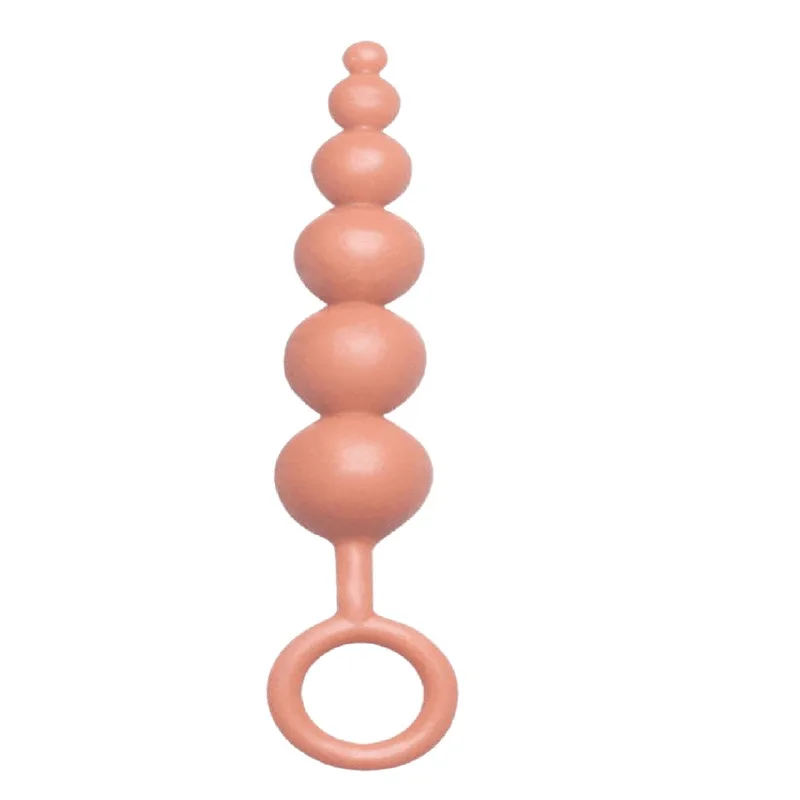 Plug Anal 06 Bolinhas 11,5x2,5cm Hot Flowers Sex Shop