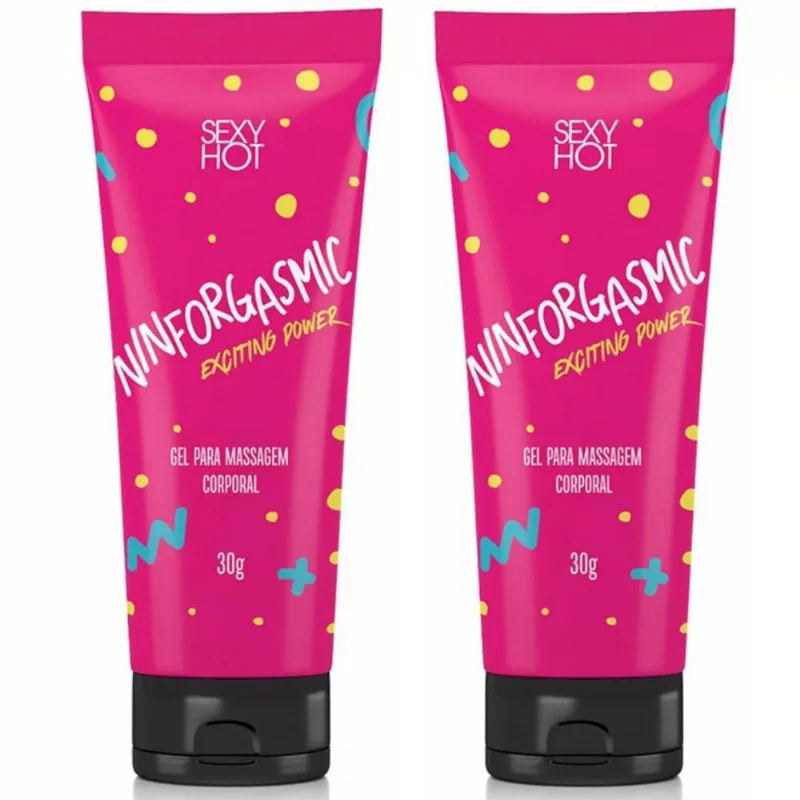 Kit 02 Gel Excitante Feminino Orgasmo Ninforgasmic Sex Shop