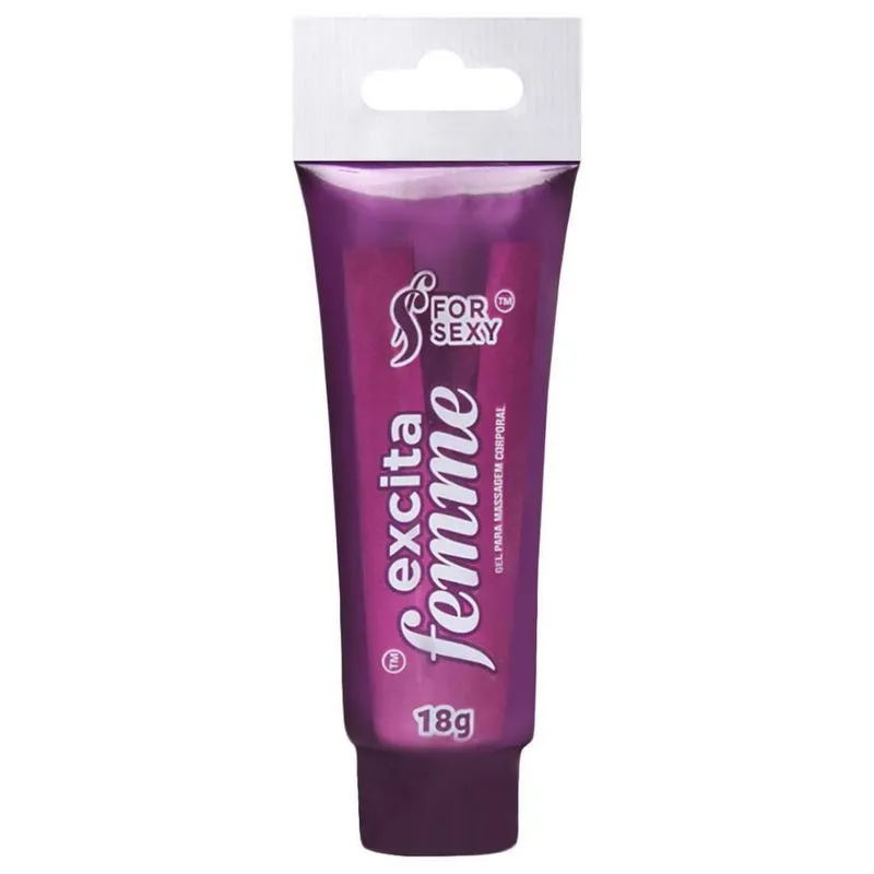 Gel Excitante Hot Feminino Excita Femme 18g - For Sexy