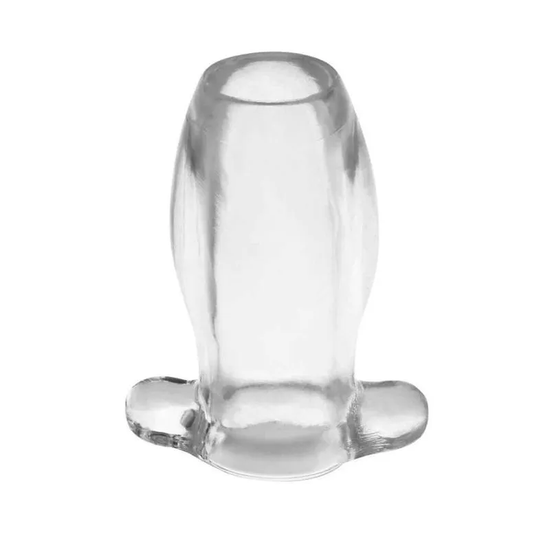 Plug Anal Transparente Túnel Para Estimulação E Penetração