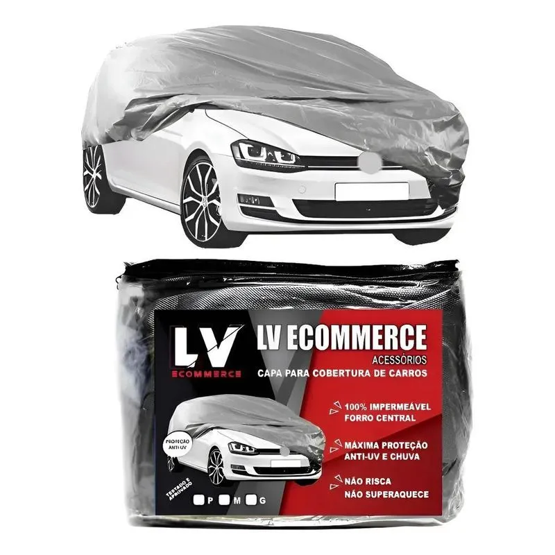 Capa Pra Cobrir Carro Impermeável Forro Central Proteçao UV
