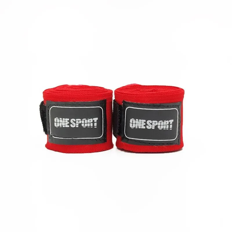 Bandagem Boxe Elastica One Sport 2,5 M - Vermelho