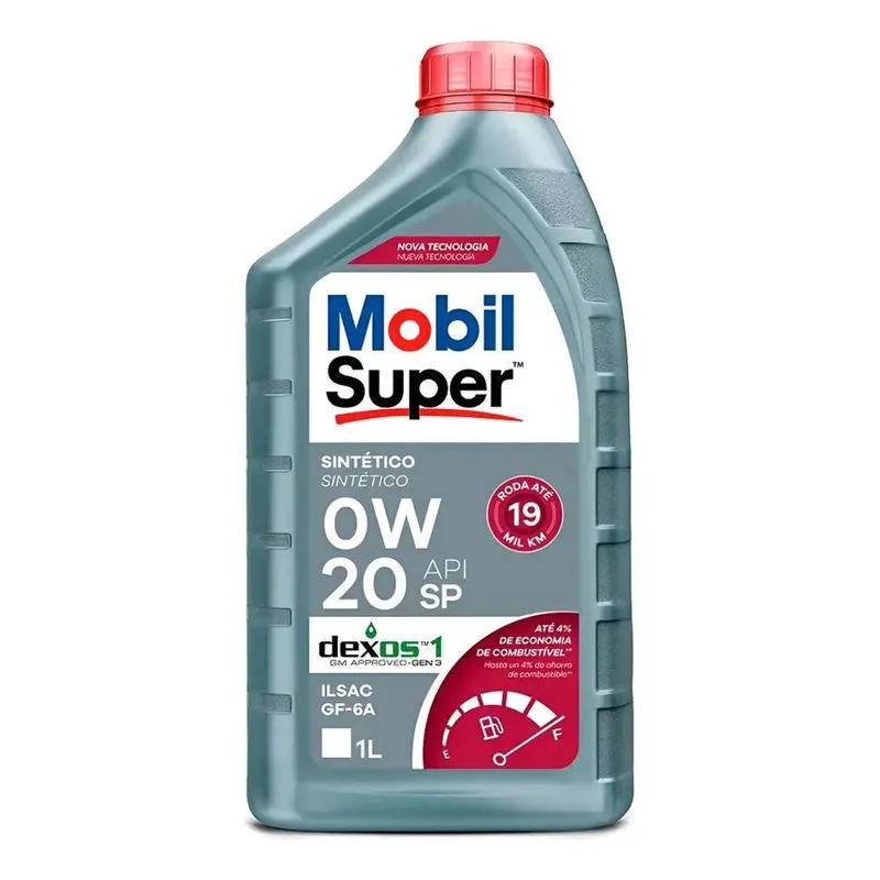 Mobil 1l Óleo Super 0w-20 Sintético Api Sp Dexos 1