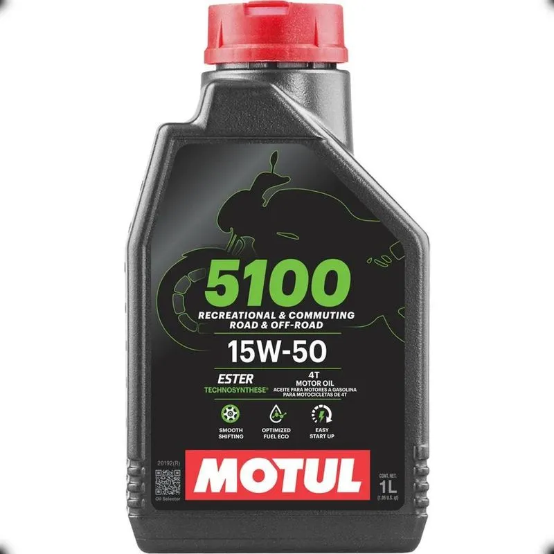 Óleo Motor Moto Motul 5100 15w50 Semi Sintético
