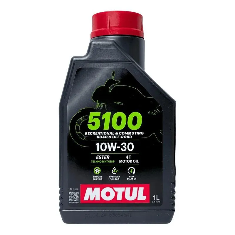 Óleo Motor Moto Motul 5100 10w30 Semi Sintético