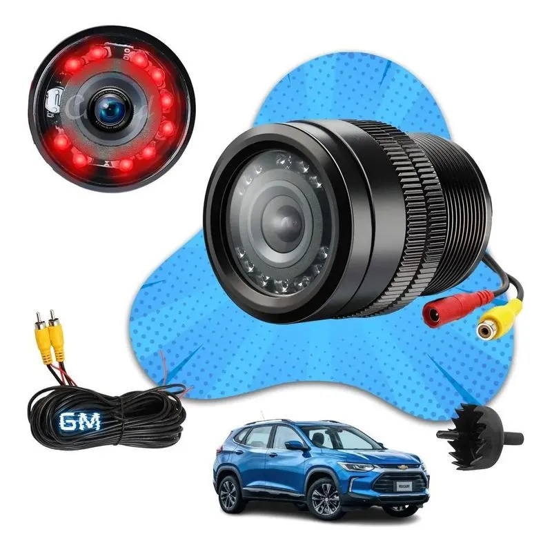 Camera D Ré Visão Noturna Com Infra Colorida Automotiva 360g