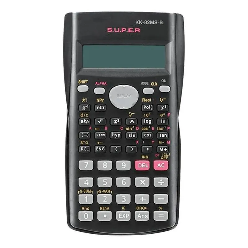 5x Calculadora Científica De 12 Dígitos 240 Funções E Fraçõe