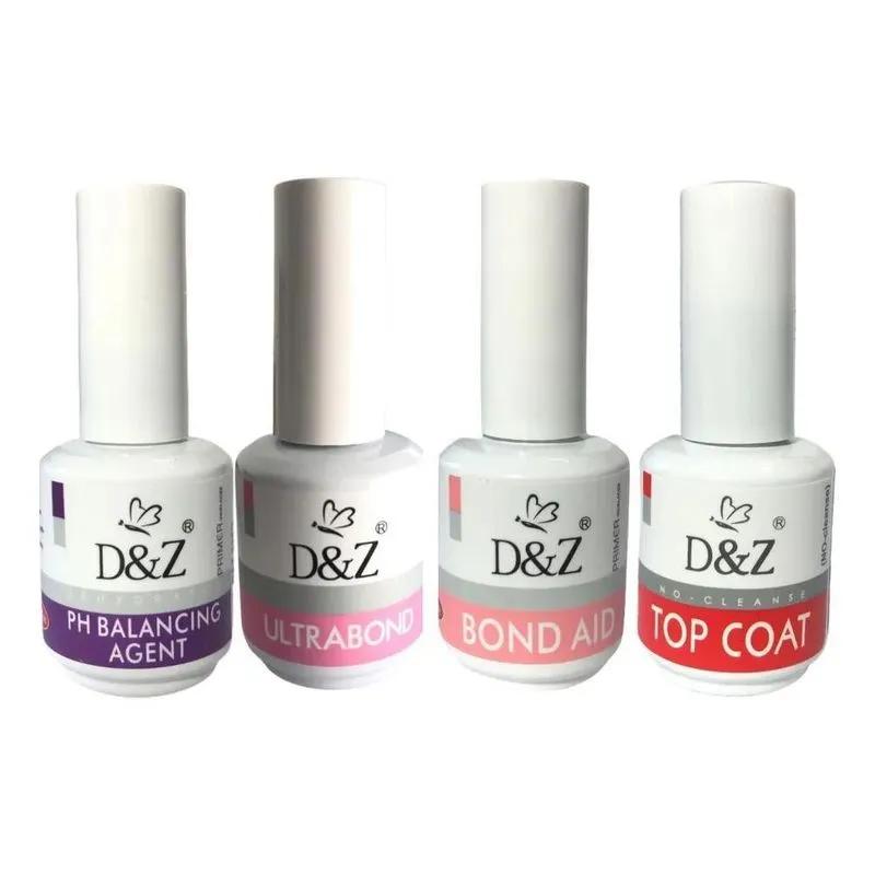 2x Kit Completo Blindagem Das Unhas Preparadores D&amp;z Sioux B