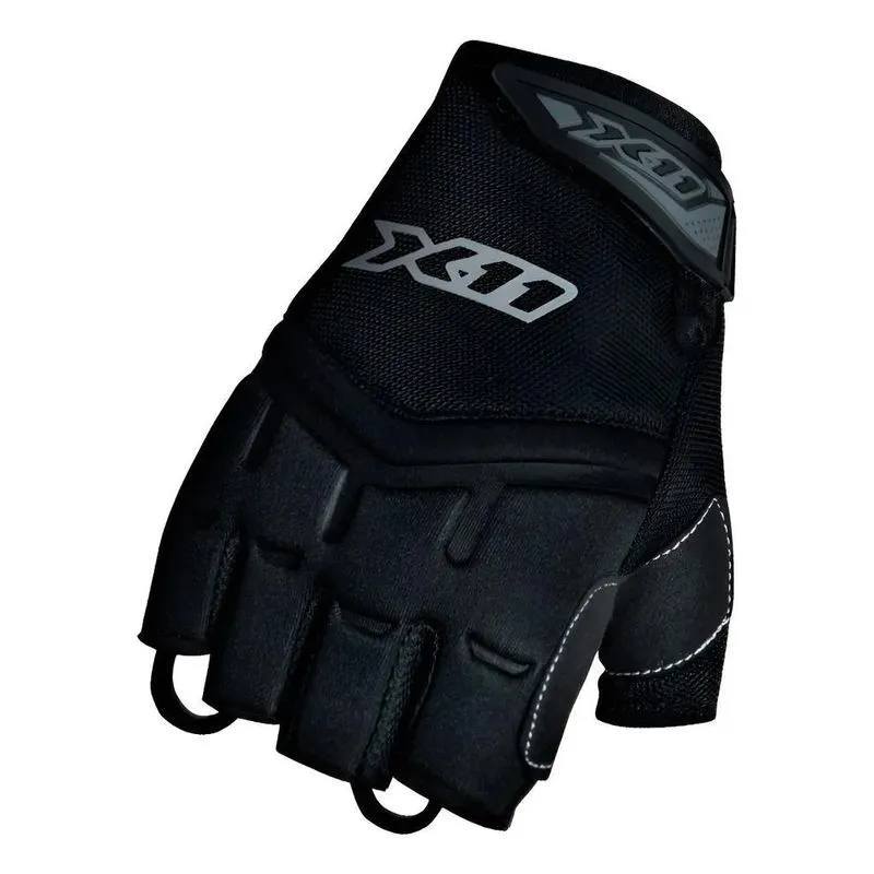 Luva X11 Meio Dedo Esportiva Touring Preta 1 P Ggg