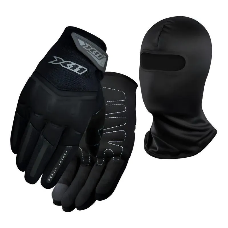 Luva Motociclista X11 Fit X Motoqueiro Touchscreen + Touca T