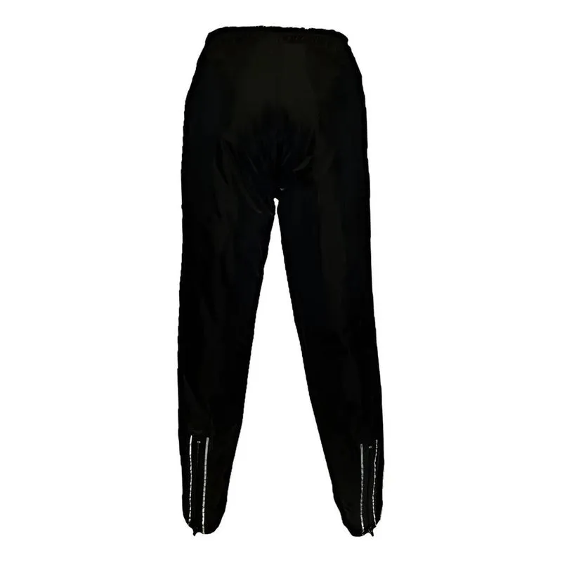 Calça Chuva Motoqueiro Nylon Emborrachado Impermeável Preto