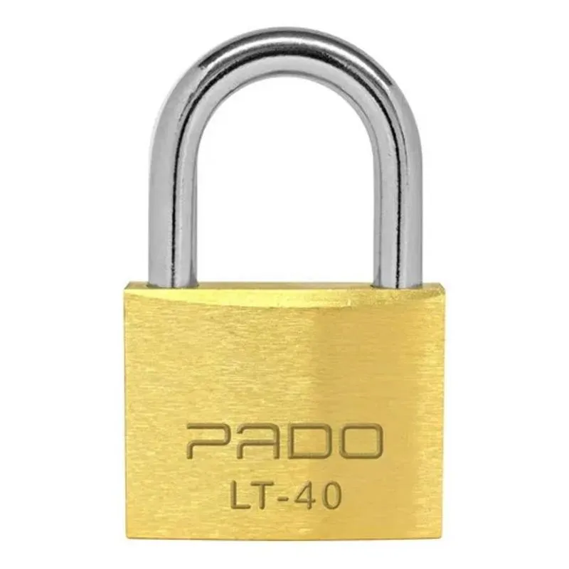 Cadeado Pado Aço Latão Não Enferruja Lt 40mm Com 2 Chaves