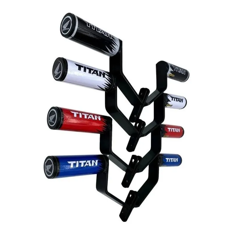 Slider Protetor Motor Honda Titan 125 150 Titan 160 2 Preto