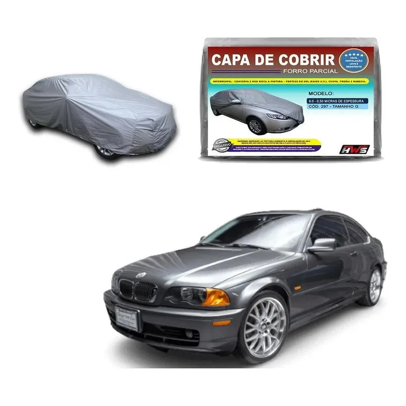 Capa Pra Carro Marca Hws Forrada Proteção Uv E Chuva G