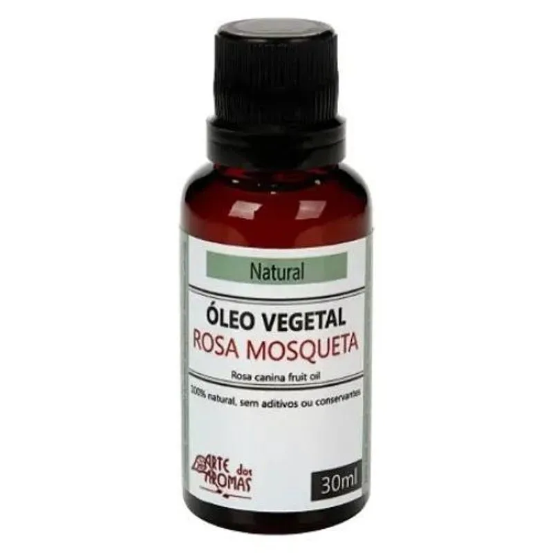 10x Óleo Rosa Mosqueta Natural Vegano Arte Dos Aromas 30ml