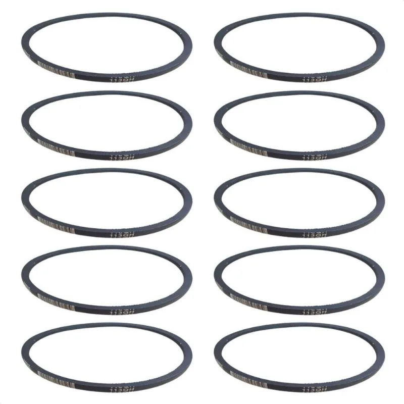 Kit 10 Correia Lavadora Brastemp Bwc09 Bws15 Bwb09 360480 V