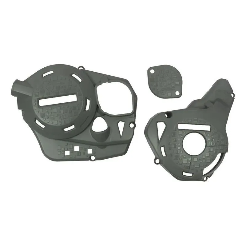 Protetor De Tampas Do Motor Crf 250f Defender Amx Lançam Cin