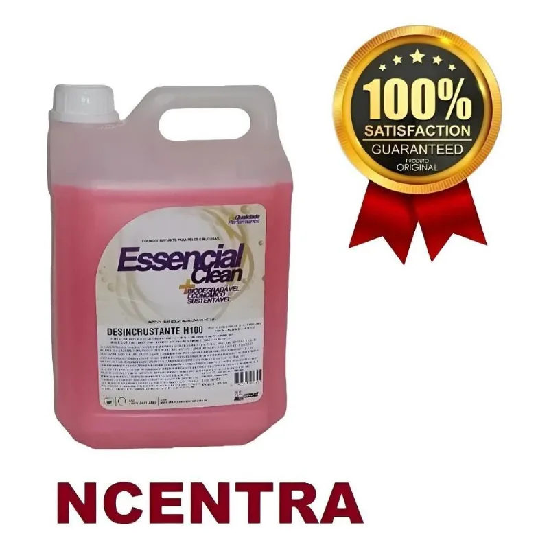 Desincrustante Conc/ H 100 Limpa, Coifa, Chapas, Grelhas 5lt