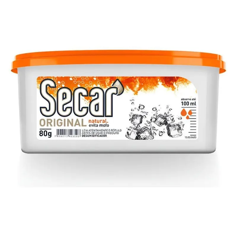 Anti Mofo Secar 80g Caixa Com 12 Unidades