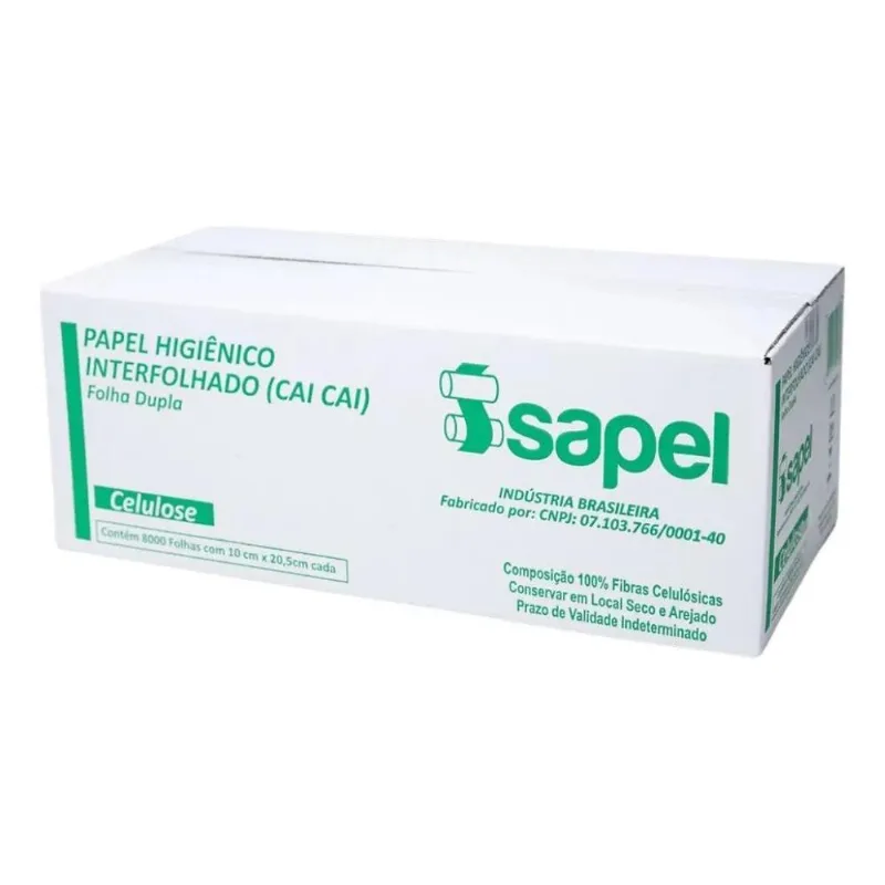 Isapel Papel Higiênico Interfolhado Cai Cai - Unidade - 1