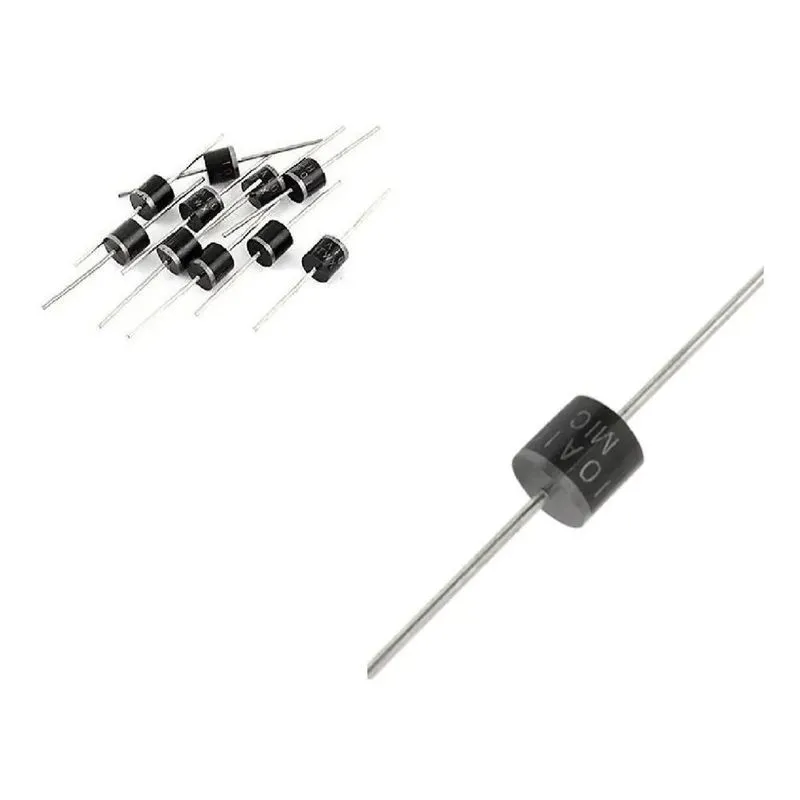 5x 10 Peças Do Diodo Retificador 10a10 1000v 10a