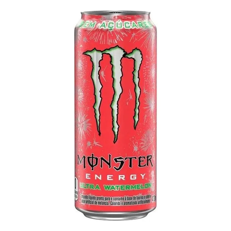 Energético Monster Ultra Watermelon 473ml (6 Latas) Kit