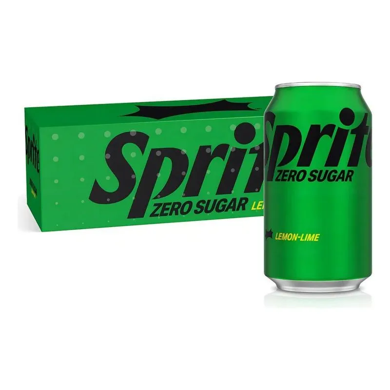Refrigerante Sprite Zero Lata 350ml - Kit Com 12