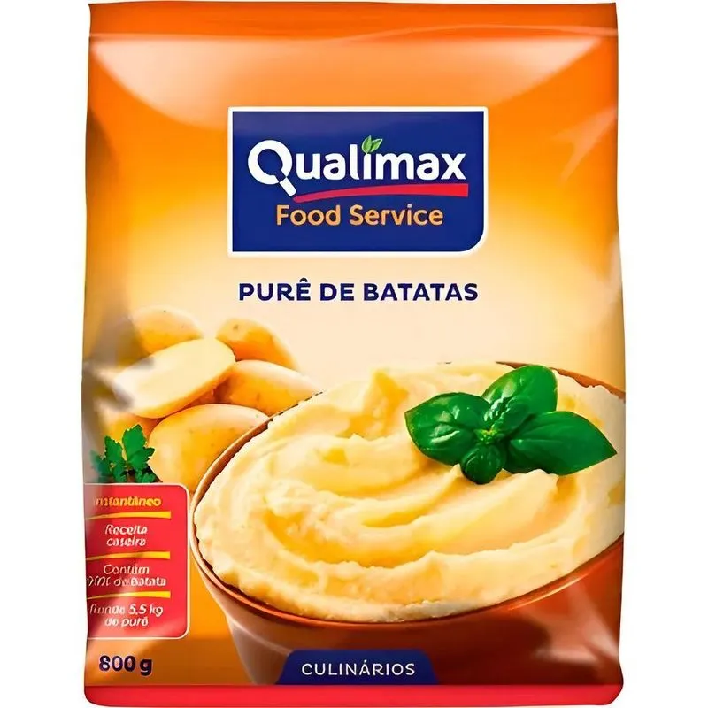 Qualimax Pure De Batata Batata - 800 G - Unidade - 1