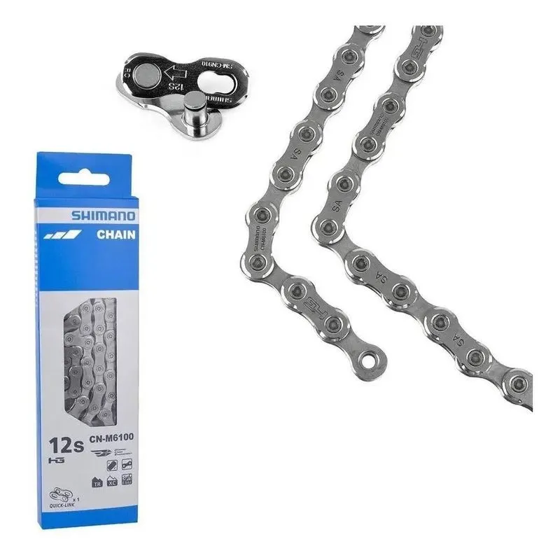 Corrente Shimano Deore Cn-m6100 126 Elos C/power Link 12v