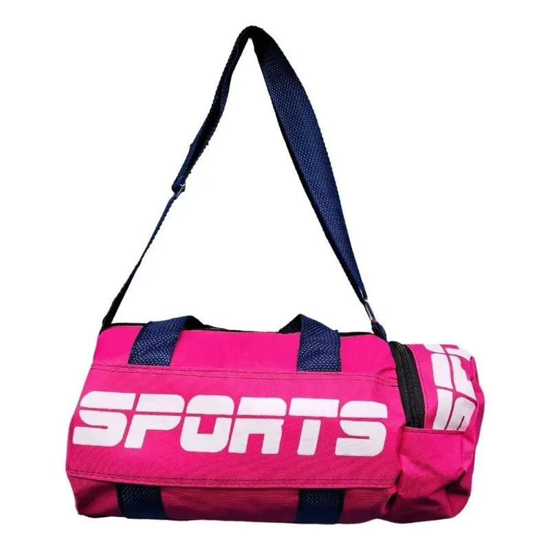 Bolsa Pequena Academia Futebol Esporte Porta Chute Rosa