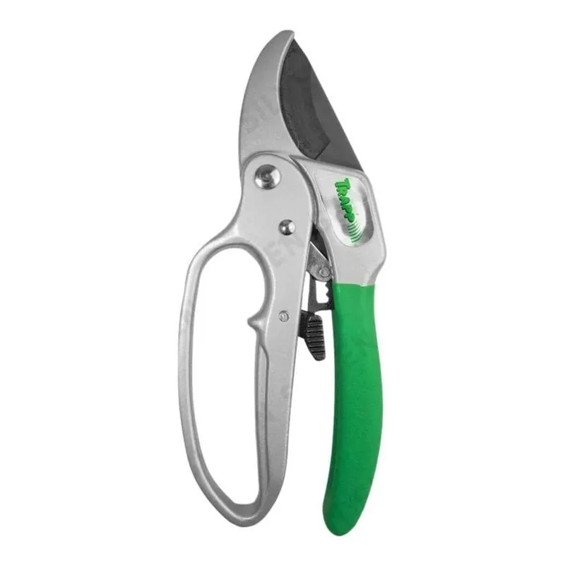 2x Tesoura De Poda Com Catraca Ts-3130-1a - Trapp Cor Verde